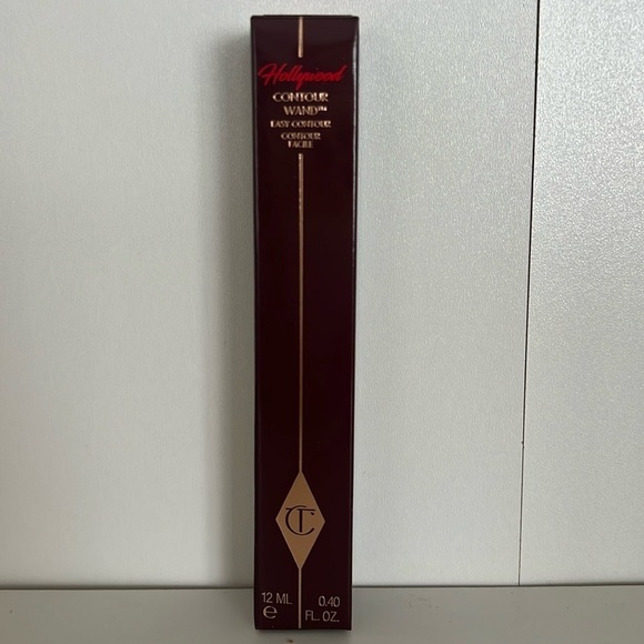 BNIB Charlotte Tilbury Hollywood Contour Wand Fair-Med-Pale .40oz - Picture 1 of 6